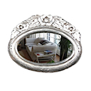 81554 - MIRROR ROSE OVAL