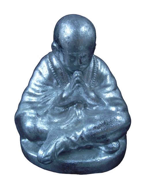 82141S Buddha Shaolin (Silver) 50cm