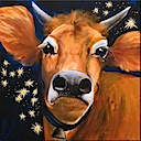 BB29 - COW WITH STAR