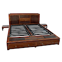 BLC067N - BED 180x200 2 Drawers with 2 Bedsides