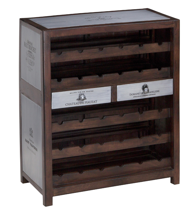 DOA141-Wine-Storage-cabinet-5-trays-2-drawers