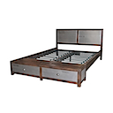 DOA147N - BED 2 Drawers 160x200
