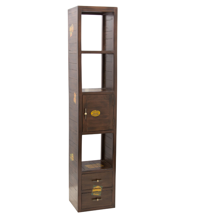 DOB72-Shelf-5-levels-3-racks-1-door-2-drawers