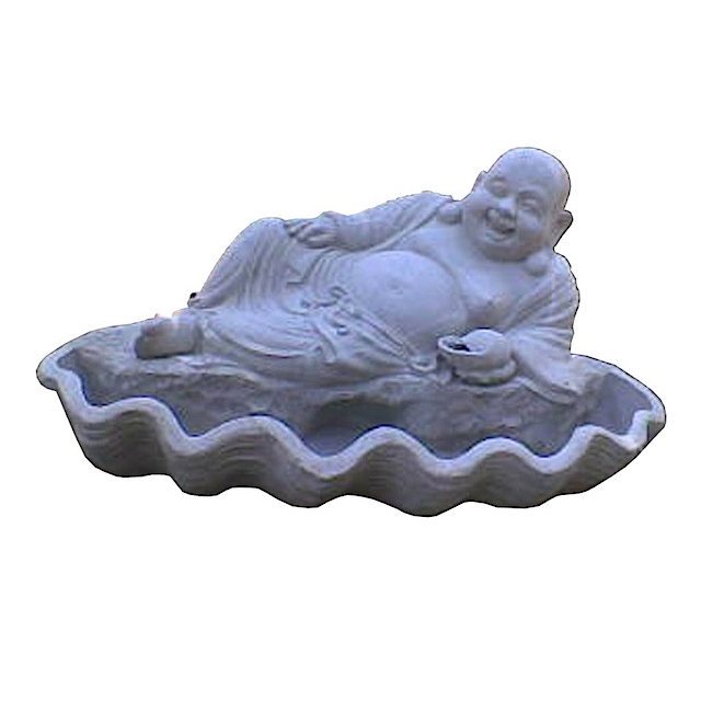 FC48 Sleeping Fat Buddha on Seashell 135x82x75cm