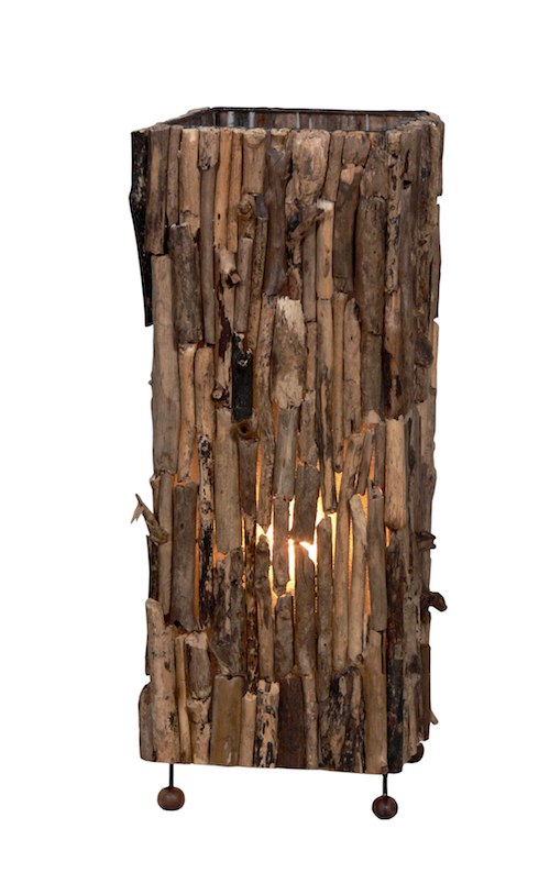 HLN13 Square Column Driftwood