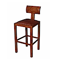 MM804 - BAR STOOL LEATHER SEAT
