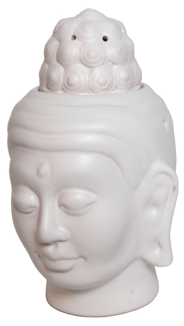 82206B Incense Burner 351 Buddha (White)
