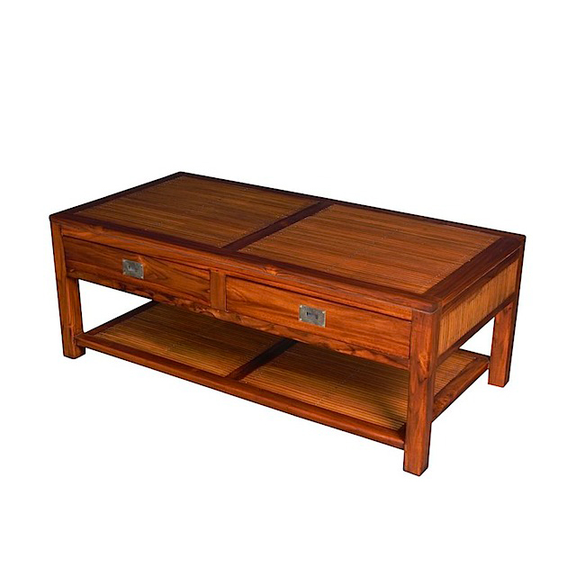 53815 Coffee Table 120x60cm 2 Drawers