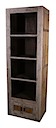 BOOKSHELF 2 DOORS