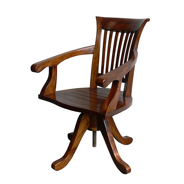 57100 Rotating Armchair Teak 57x67x88cm