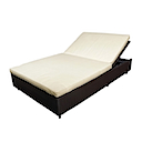 81400SGB - SUN DOUBLE BED WITH CUSHION