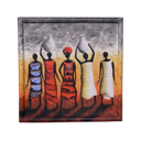 81935 - AFRICAN PAINTING ON WOOD