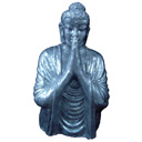 82139S - BUDDHA PRAYING (Silver)