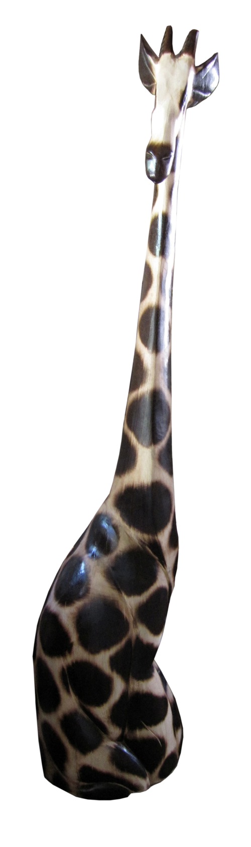 82643 Wooden Sitting Giraffe HT.200cm