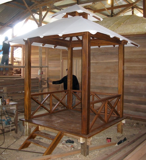 83131 Bengkirey Wood Gazebo 200x200cm