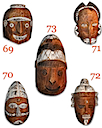 83224 - MASK MODELS 15 (69 - 73)