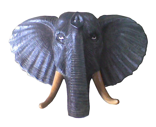 HC08 Elephant Head 153x56x111cm