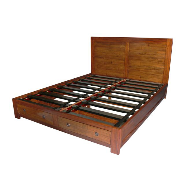 BED 140x190 2 Drawers | Deauville Bedroom Furniture | UAE-Dubai-RAK