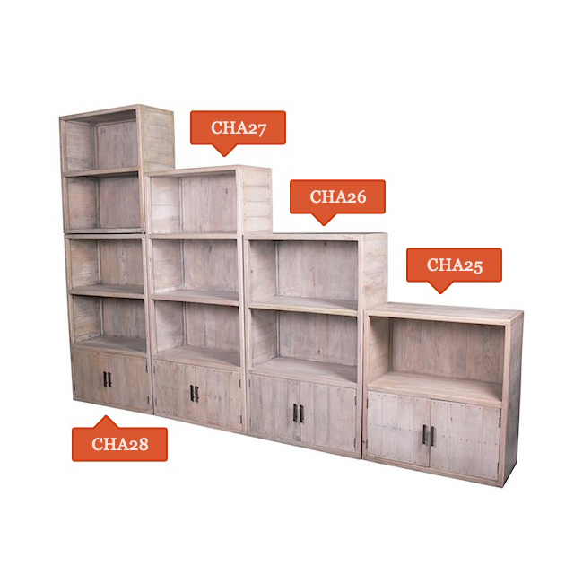 CHA25/26/27/28 Bookcases Set Of 4