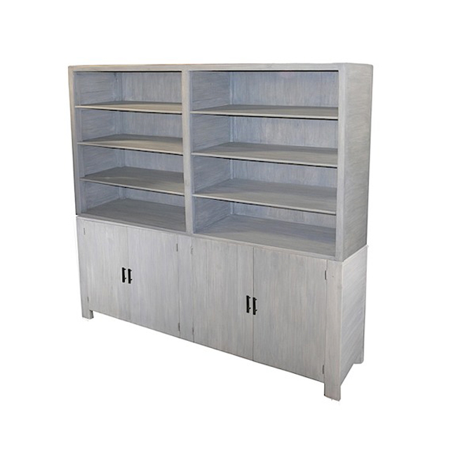 CNC03G+CNC21G Buffet 4 Drawers 4 Doors Open Rack 180x45x180cm