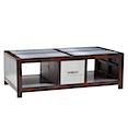 DOA103 - COFFEE TABLE 120x70 2 Drawers 4 Niches