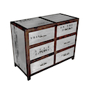 DOA106 - CHEST 6 DVD Drawers