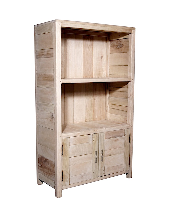 DOB037R Shelf 2 Doors 2 Cases 70x35x127cm