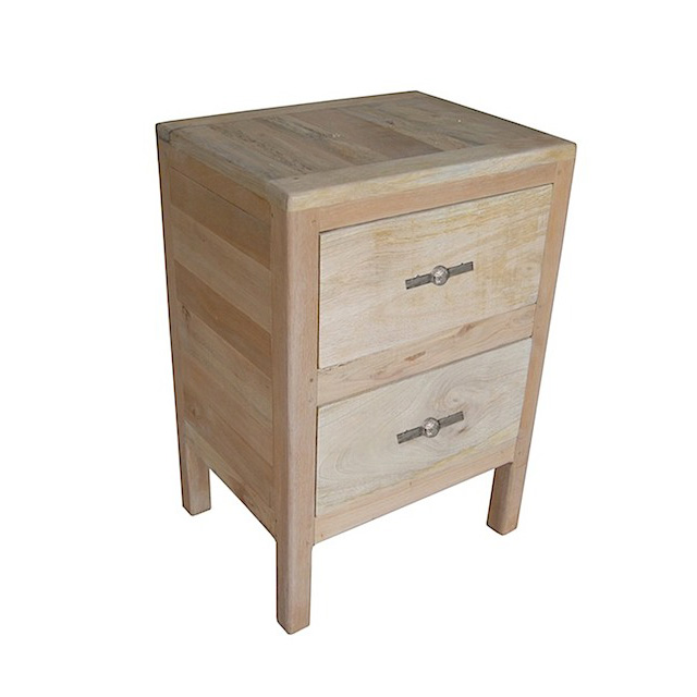 DOB055R Bedside 2 Drawers 45x35x65cm