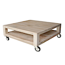 DOB60R - COFFEE TABLE PALETTE 4 Wheels