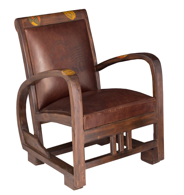 DOB54-Club-Armchair-Leather-Seat