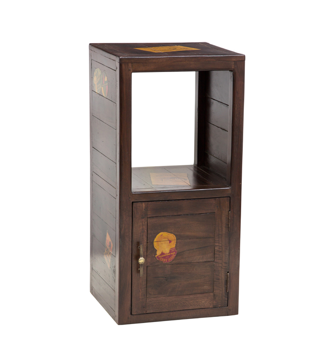DOB75-Shelf-2-levels-1-rack-1-door