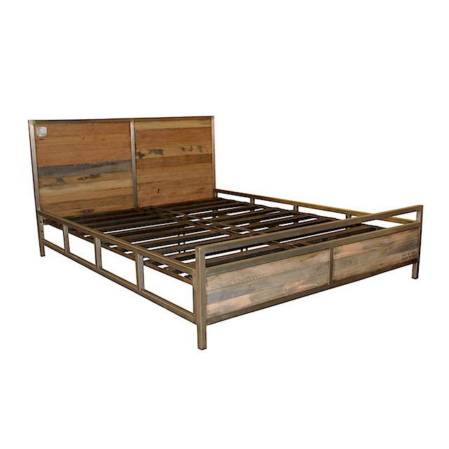 DOF227N Bed with Base Mattress 140x190cm