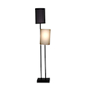 HLC07 - STAND 2 LAMPS CLASSIC CYLINDER FABRIC