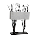 HLN02B - LAMP DOUBLES BRANCH MAROON