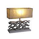 HLN10 - LAMP SNAKE WOOD LARGE