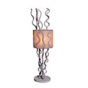 HLN11 - LAMP CYLINDER SNAKE WOOD