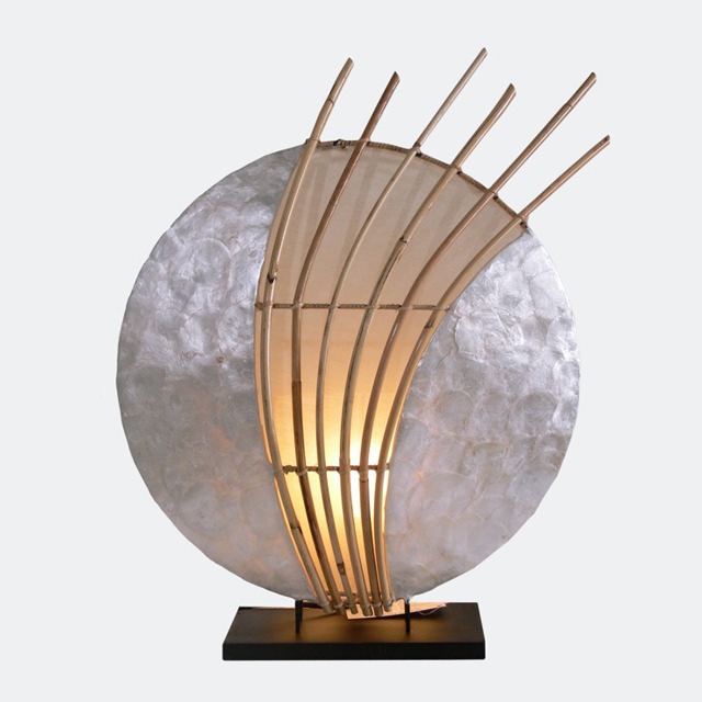 HLR33 Lamp Round Seashell (50x22x77/55/45 cm)