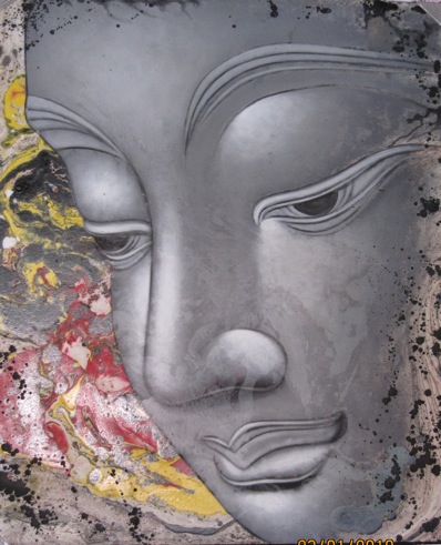 HPC232 Buddha Face (100x120 cm)