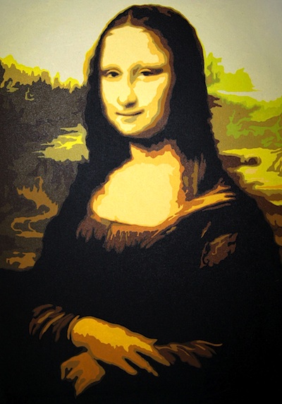 HPC388 Mona Lisa Smile 70x4x100cm