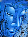 HPC90 - BUDDHA FACE BLUE