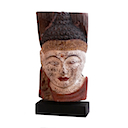 HWP011 - BUDDHA HEAD ON STAND