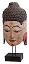 HWP012 - BUDDHA HEAD ON STAND