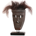 HWP016 - AFRICAN MASK WITH HAIR