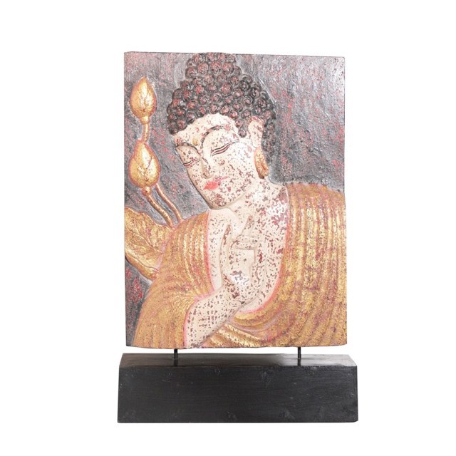 HWP067 Buddha Panel 32x10x50cm