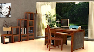 Lurik home office furniture set