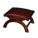 MM414 - FOOT STOOL LEATHER
