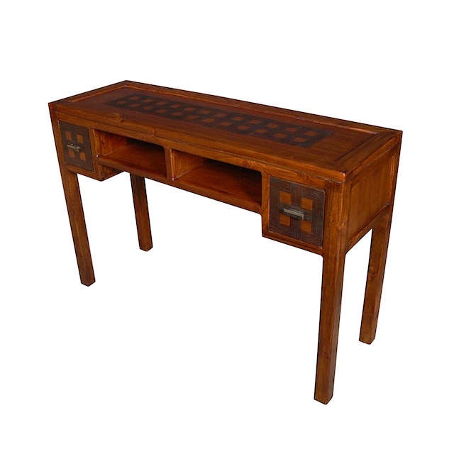 NAS104T Console Table 2 Drawers 120x40x80cm