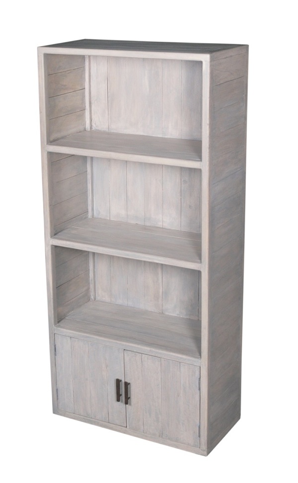 CNC28G Bookcase 4 Level 2 Door