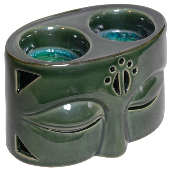 82203 Incense Burner 139 Buddha (Green)