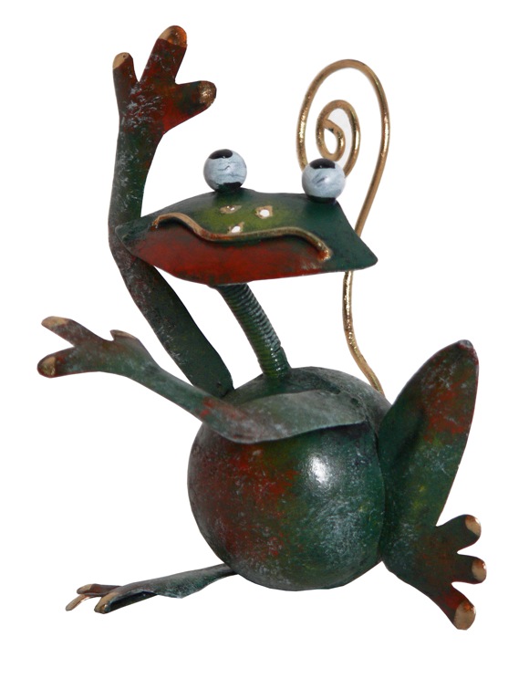 82382 Frog Hello (9x9x9 cm)